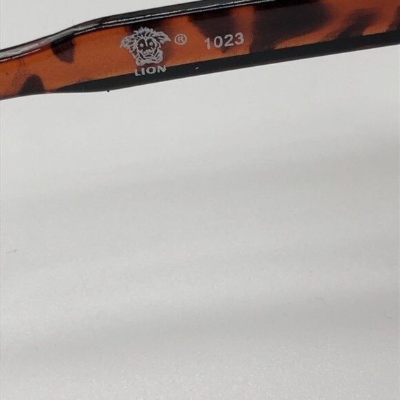 Lion Fashion Eyewear Women's Brown and Orange Sunglasses UV400 Item D-1 - Picture 10 of 11